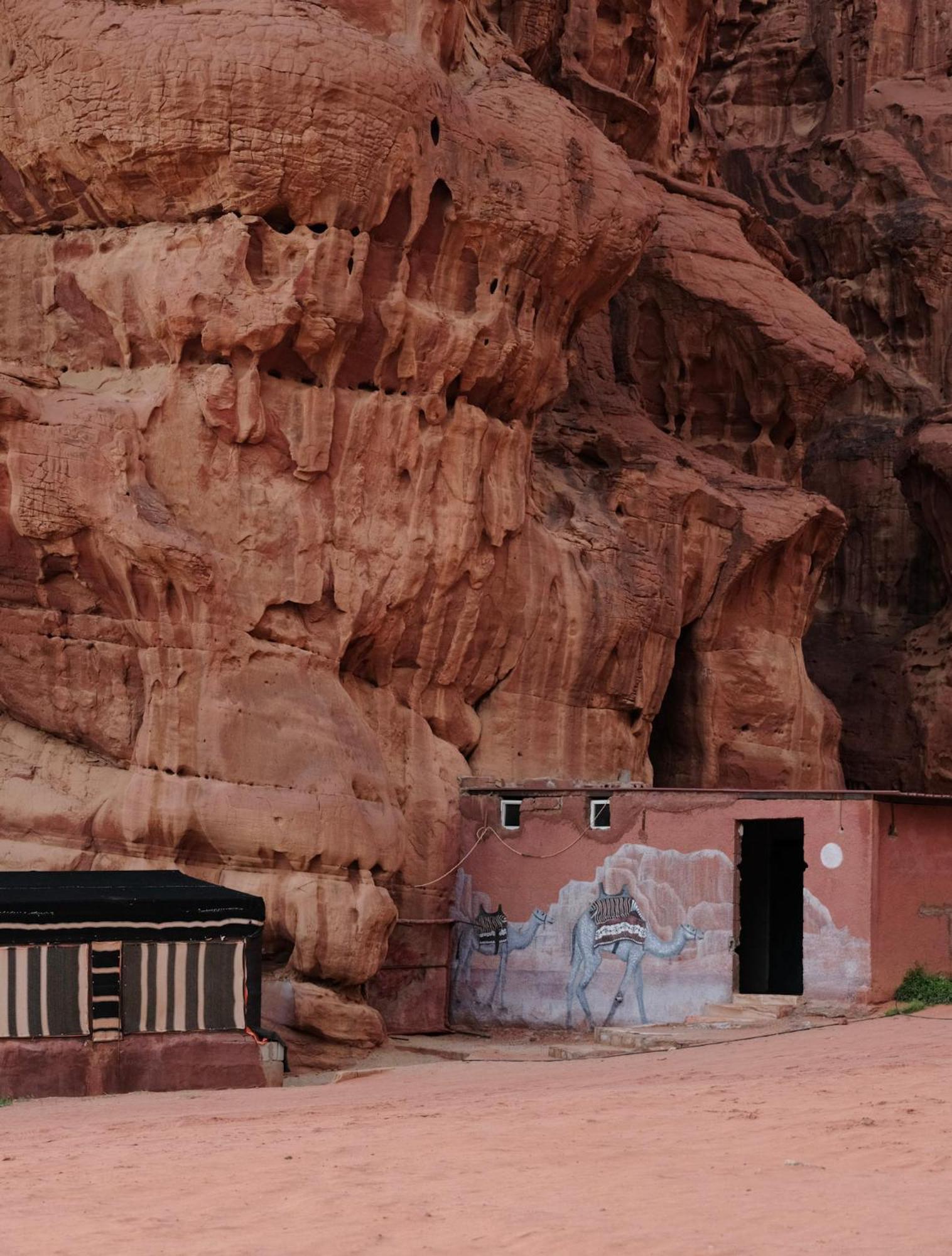 מלון וואדי רם Bedouin Nights Camp מראה חיצוני תמונה