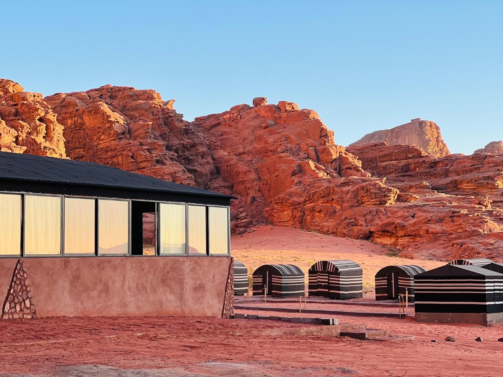 מלון וואדי רם Bedouin Nights Camp מראה חיצוני תמונה